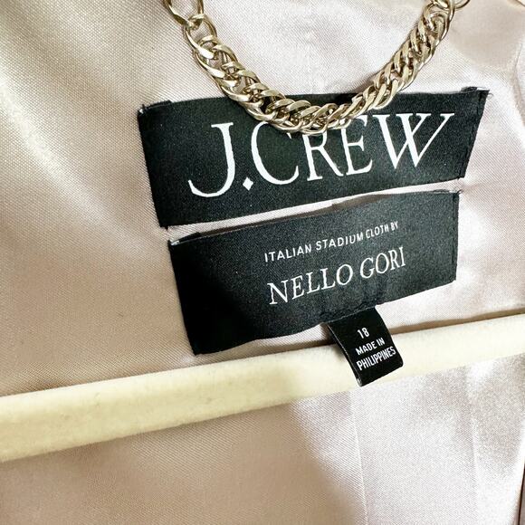 J Crew Nello Gori Stadium Cloth Wool Chateau Parka Brown 18 - Picture 6 of 9